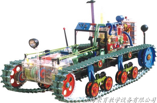 東方紅75型拖拉機教學模型