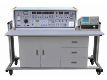 電工模電數電三合一綜合實驗室設備(帶智能型功率表、功率因數表)