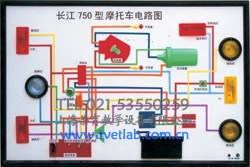 長江750型電路示教板